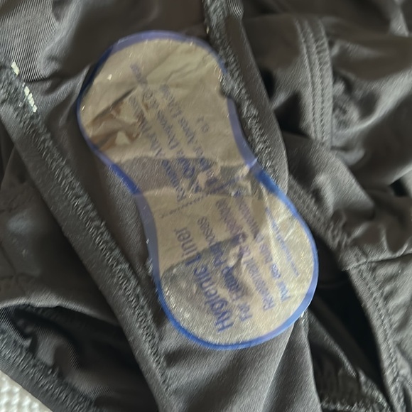 NWT swimwear by Michael Kors Logo Ring Halter Blouson. One piece, size 8. - Picture 8 of 8